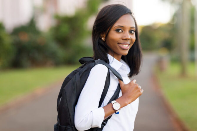 An image of a young African American women representing Anonymous vs. Full Disclosure